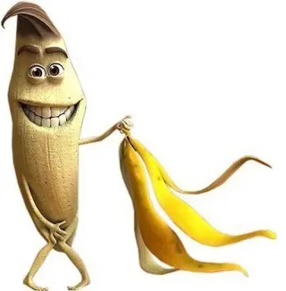 Naked Banana meme card, epic rarity