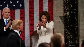 Nancy Pelosi Clapping meme card, common rarity