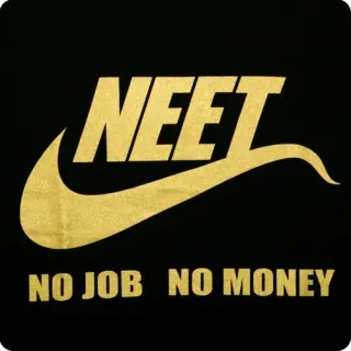 NEET meme card, rare rarity