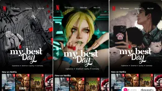 Netflix "My Best Day" Trend meme card, common rarity