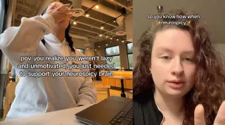 Neurospicy meme card, common rarity