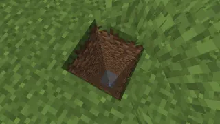 Carte meme Never Dig Straight Down, rareté commune