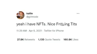 NFT Stands For... meme card, common rarity