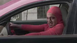 Nick Fury Looks at Pink Guy meme card, rare rarity