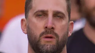Nick Sirianni Crying meme card, common rarity