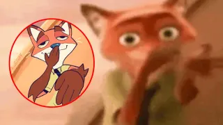 Nick Wilde Scuba Dance meme card, common rarity