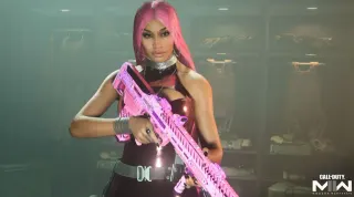 Nicki Minaj Call Of Duty Operator meme card, common rarity
