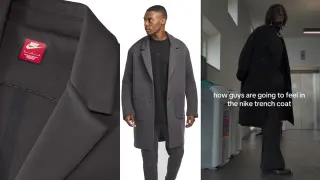 Nike Trench Coat meme card, common rarity