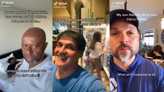 No No No Trend / Parents Roasting Teens On TikTok meme card, common rarity