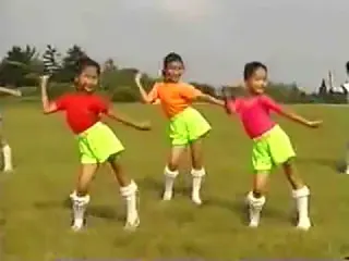 North Korean Rhythmic Exercise meme card, common rarity