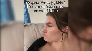 Carte meme Nose Gap TikTok Trend, rareté commune