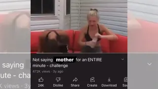 Carte meme Not Saying X For An Entire Minute Challenge, rareté commune