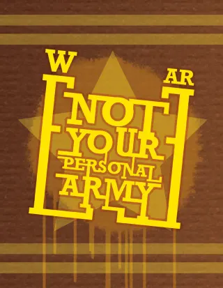 Not Your Personal Army meme card, rare rarity