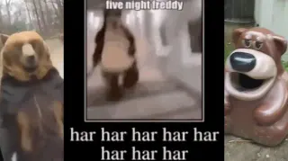 Carte meme O Cholera Czy To Freddy Fazbear / Freddy Fazbear Har Har Har, rareté rare