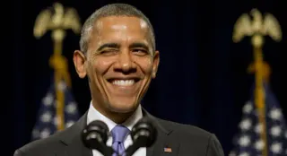 Obama's Strategy for Picking Up Girls meme card, common rarity