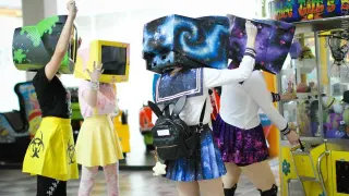 Object Head meme card, common rarity