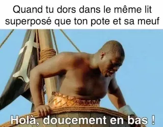 Carta meme Oh là doucement en bas !, rarità rara