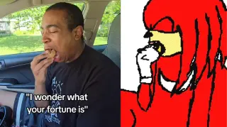 Oh Shit, I Got a Fortune Cookie! meme card, common rarity