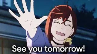 Carte meme Okarun, See You Tomorrow!, rareté commune