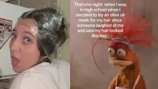 Carte meme Olive Oil Story TikTok, rareté commune