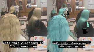 Omfg This Classroom Is 613 Downnnnnnnn meme card, common rarity