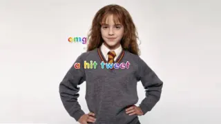 OMG a Hit Tweet meme card, common rarity