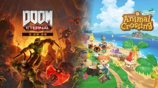 Carte meme One Copy of Doom Eternal / Animal Crossing: New Horizons, Please, rareté commune