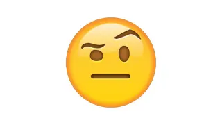 One Eyebrow Raised Emoji 🤨 meme card, rare rarity