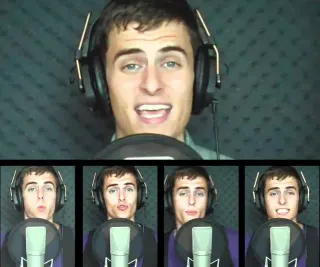 One Man Acapella meme card, common rarity