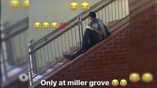 Only At Miller Grove meme card, rare rarity