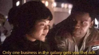 Only One Business in the Galaxy Gets You This Rich meme card, common rarity