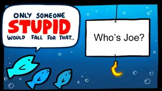 Only Someone Stupid Would Fall For That meme card, common rarity