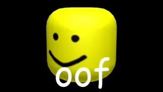 OOF / Roblox Death Sound meme card, rare rarity