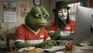 OPSEC Level / OPSEC Demon meme card, common rarity