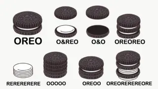 Oreo Grammar meme card, common rarity