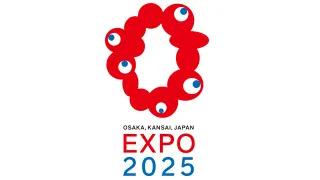 Osaka's World Expo 2025 Logo / Inochi no Kagayaki-kun meme card, common rarity
