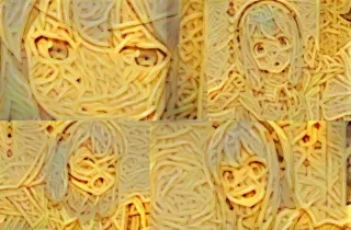 Ostagram Spaghetti Mashups meme card, rare rarity