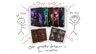 Our Graphic Designer Is On Leave meme card, common rarity