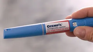 Ozempic meme card, common rarity