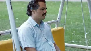 Pablo Escobar Waiting meme card, epic rarity