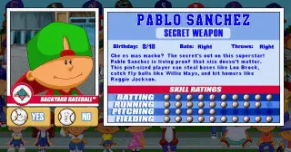 Pablo Sanchez meme card, common rarity