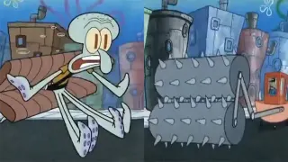Carte meme Pairing Songs With Squidward Accident Scenes, rareté commune