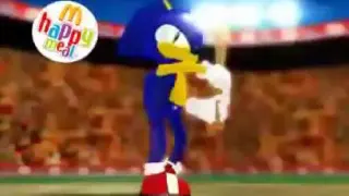 Pakistani McDonald's "Sonic the Hedgehog" Happy Meal Commercials meme card, common rarity