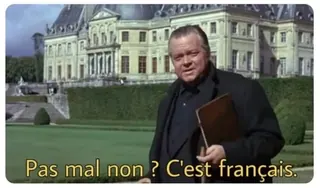 Carte meme Pas mal non ? C'est français., rareté épique