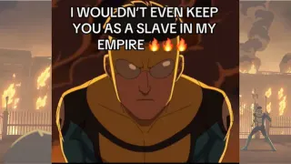 Pathetic! I Wouldn't Even Keep You As A Slave In My Empire! meme card, common rarity