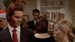 Carte meme Patrick Bateman At The Office Party, rareté commune