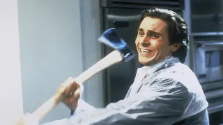 Patrick Bateman with An Axe meme card, epic rarity