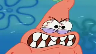 Patrick Will Cut Off Your Nutsack meme card, common rarity