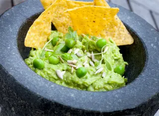 Pea Guacamole Recipe meme card, common rarity