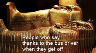 Carte meme People Who Thank the Bus Driver, rareté épique